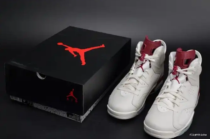 384664-116 Jordan white Air Retro Maroon 6 0522